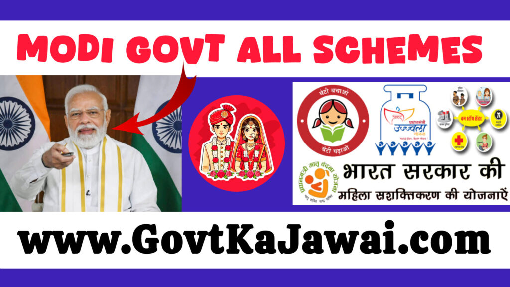 Modi Government all Schemes List• BJP Govt New Scheme