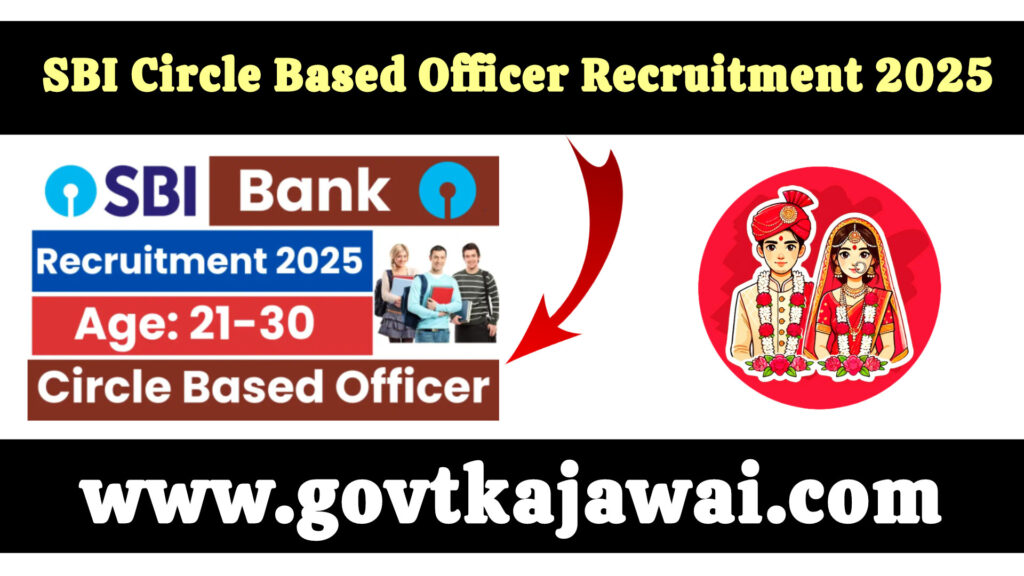 State Bank of India (SBI) Circle Based Officer (CBO) Recruitment 2025
