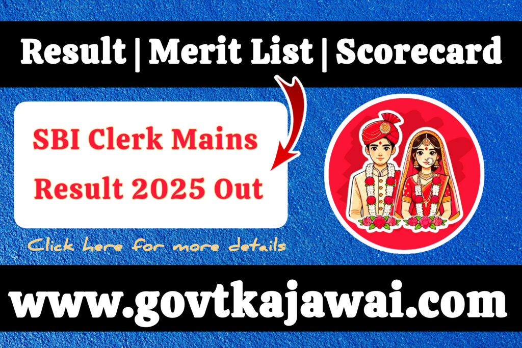 SBI Clerk Mains Result 2025 Out: Download Merit List & Scorecard Now