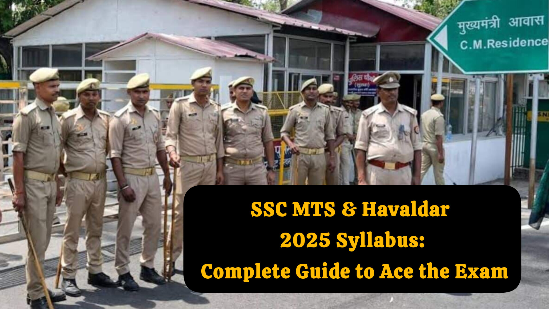 SSC MTS & Havaldar 2025 Syllabus: Complete Guide to Ace the Exam