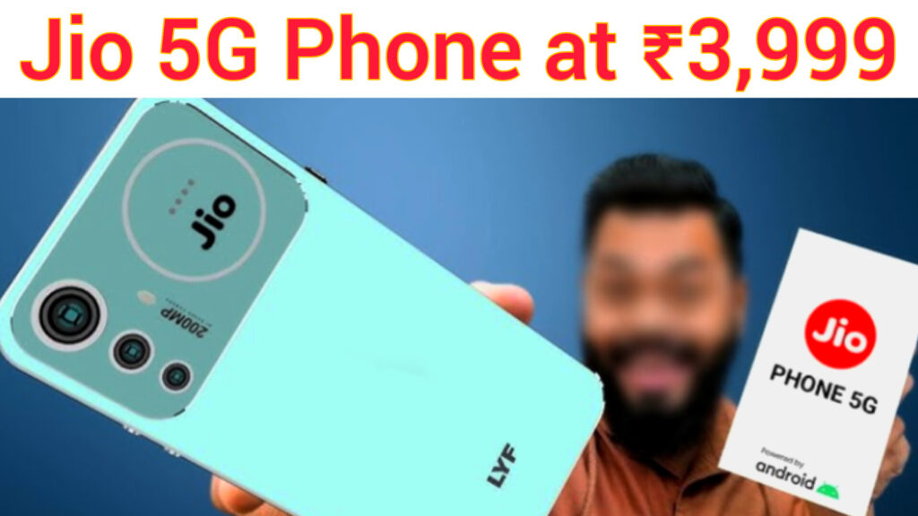Jio 5G Phone at ₹3,999